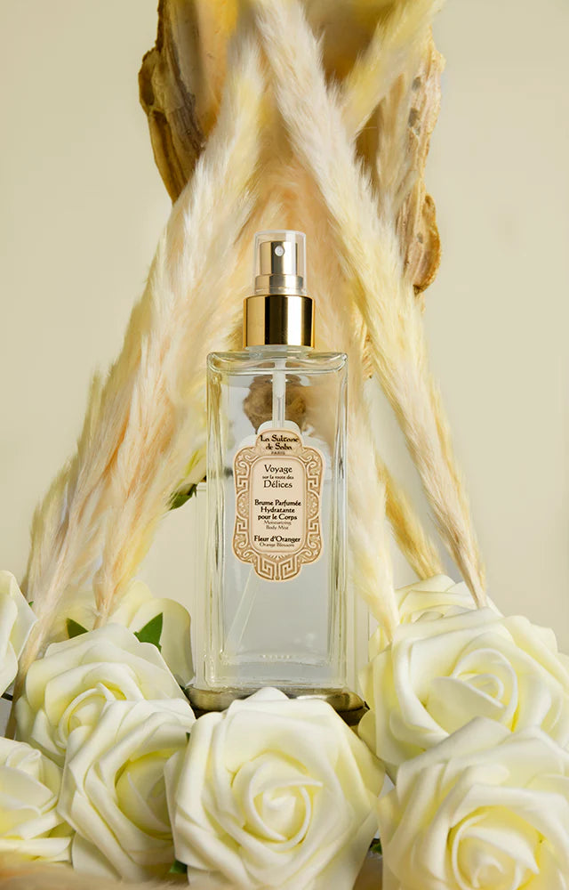 Brume Parfumée Hydratante Voyage sur la Route des Délices ~ Fleur d'Oranger