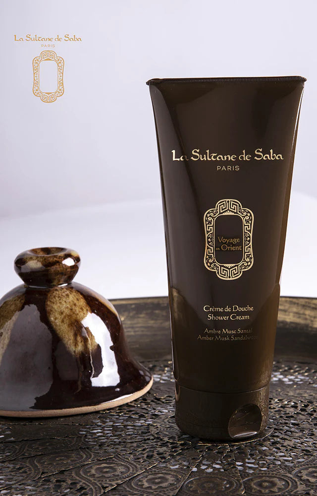 Crème de Douche Voyage Oriental ~ Ambre & Musc Santal